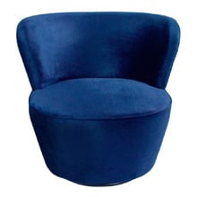 Raeley Velvet Swivel Chair